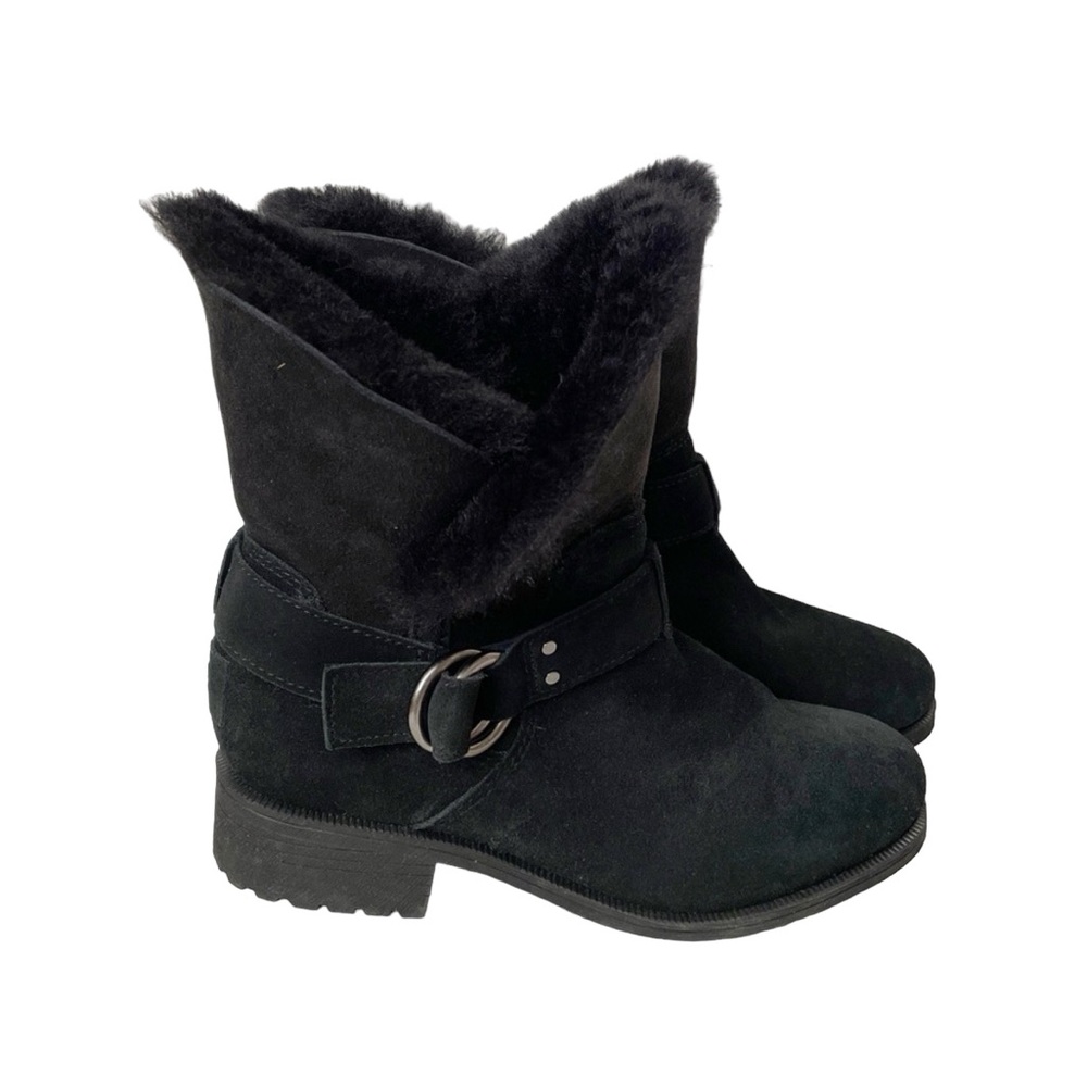 NEW UGG Bodie black suede boots - Picture 3 of 11